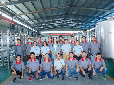 萬達環保團隊合影